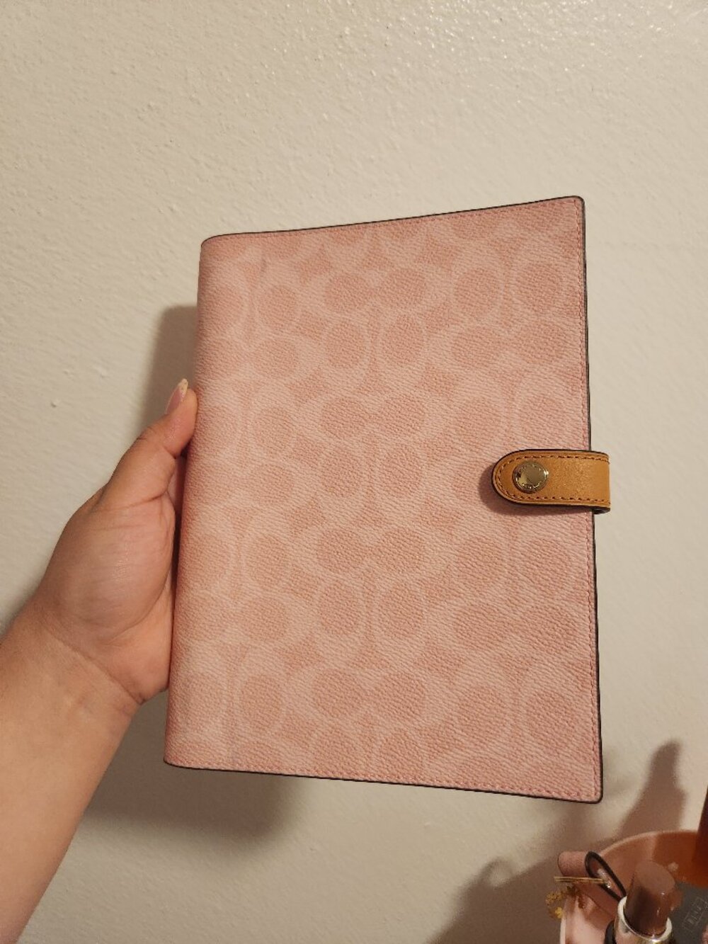 Coach Outlet Notebook In Signature Canvas